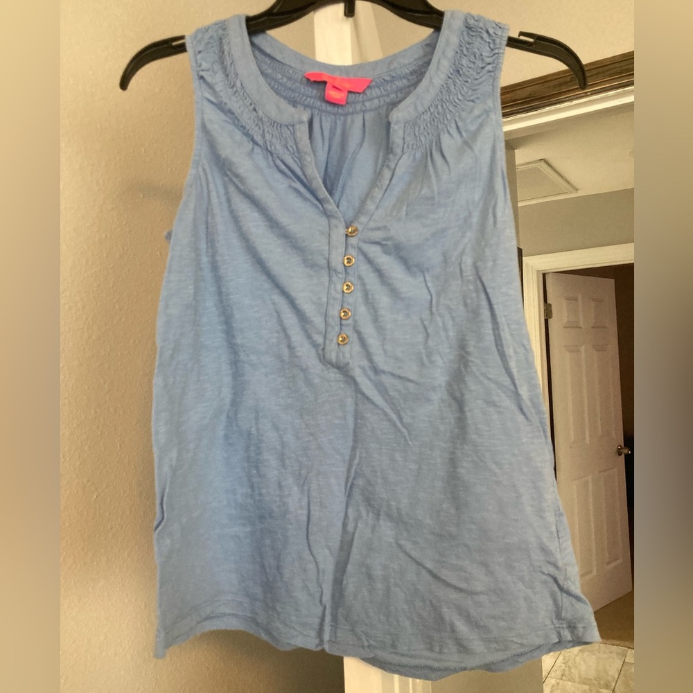 Blue Tank Top Lilly Pulitzer